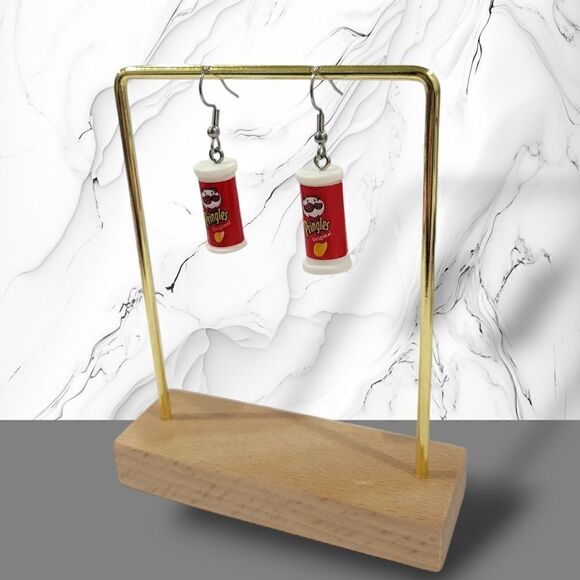 ✨️Pringles Original Chip Earrings✨️(2-A023-B)-Jewelry for Women - Picture 5 of 6